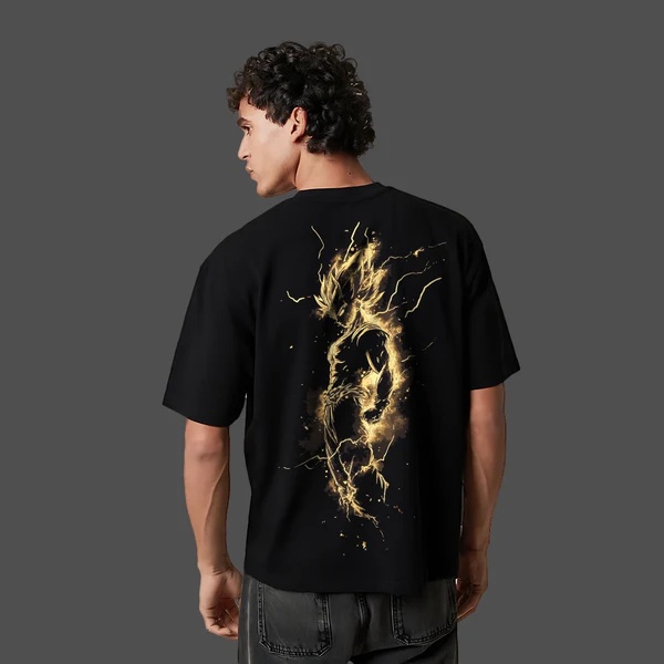 Quality Summer Clothing For Women - Dragon Ball Anime Golden Super Saiyan