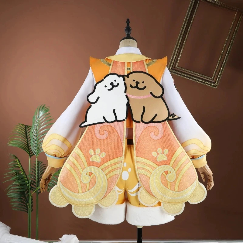 Linen Shorts Men - A;3\v,7'd/ Line Dog Collab Sang Qi