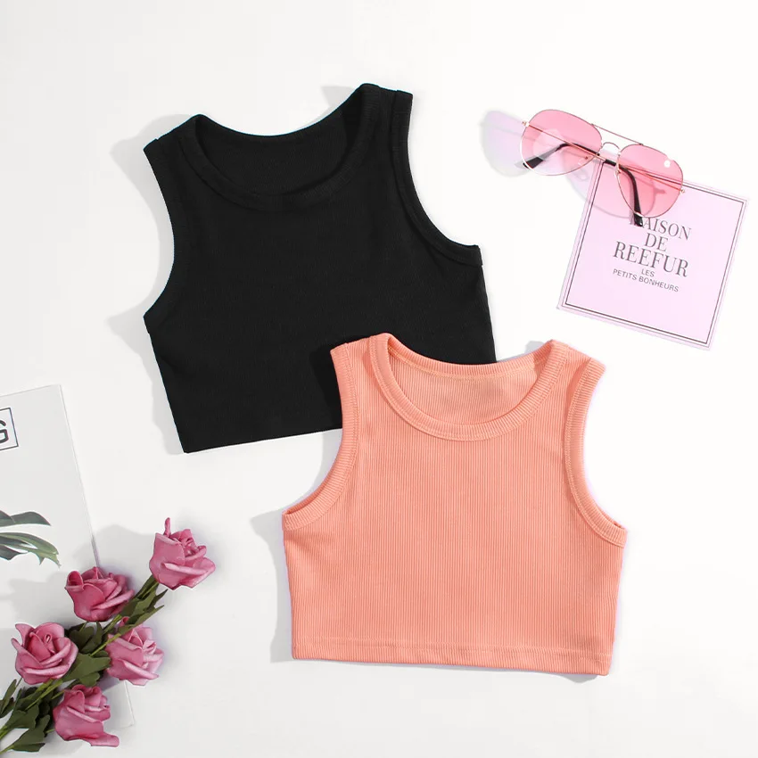 Summer Girls Underwear Sleevel - Summer Clothing Toddler 评论和价格