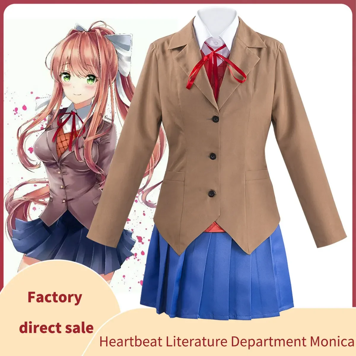 Anime Doki Doki Literature Clu - Summer Vacation Clothing Men 评论和价格