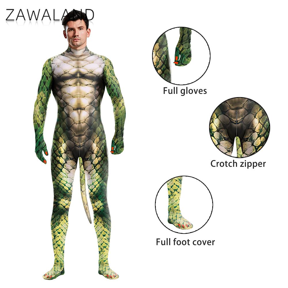Zawaland Halloween Animal Cost - Summer Vacation Clothing Men 评论和价格