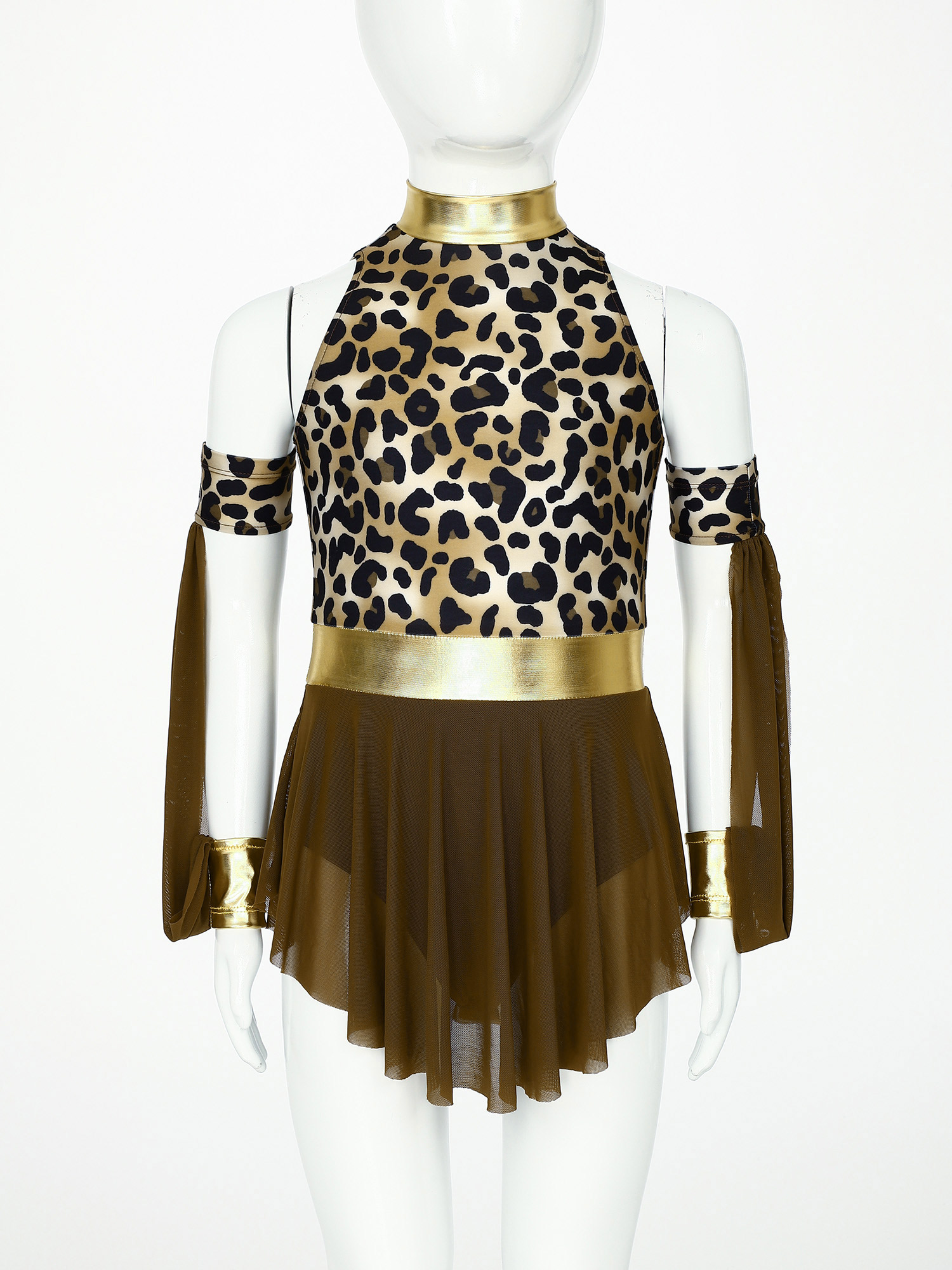 Kids Leopard Savage Caveman Cr - Summer Clothing Set For Girls 评论和价格