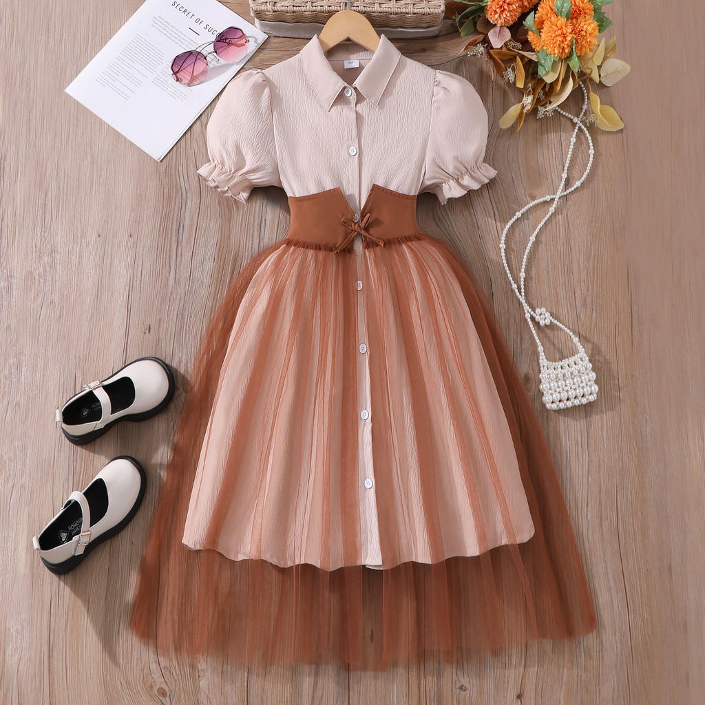 8-12 Yrs Girl Dress Summer Bla - Summer Clothing Teen Girls 评论和价格
