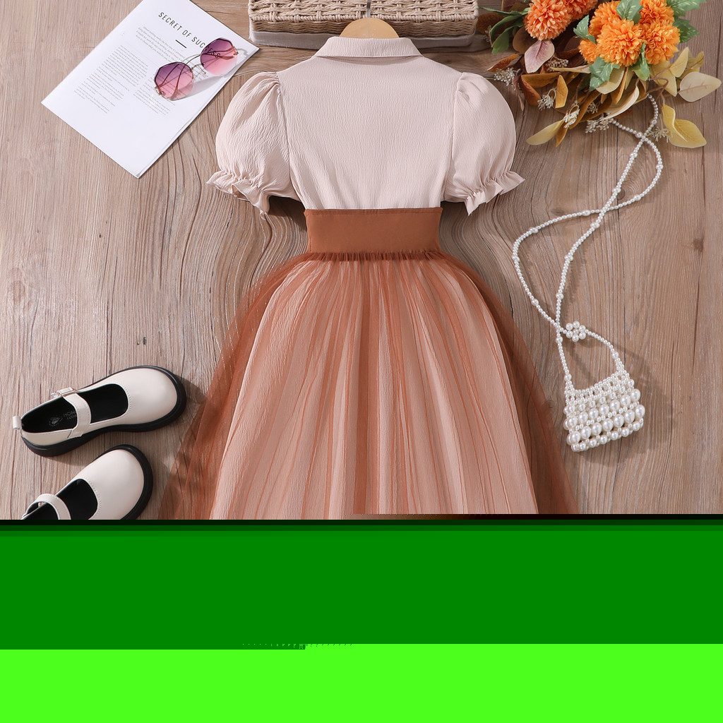 8-12 Yrs Girl Dress Summer Bla - Summer Clothing Teen Girls 评论和价格