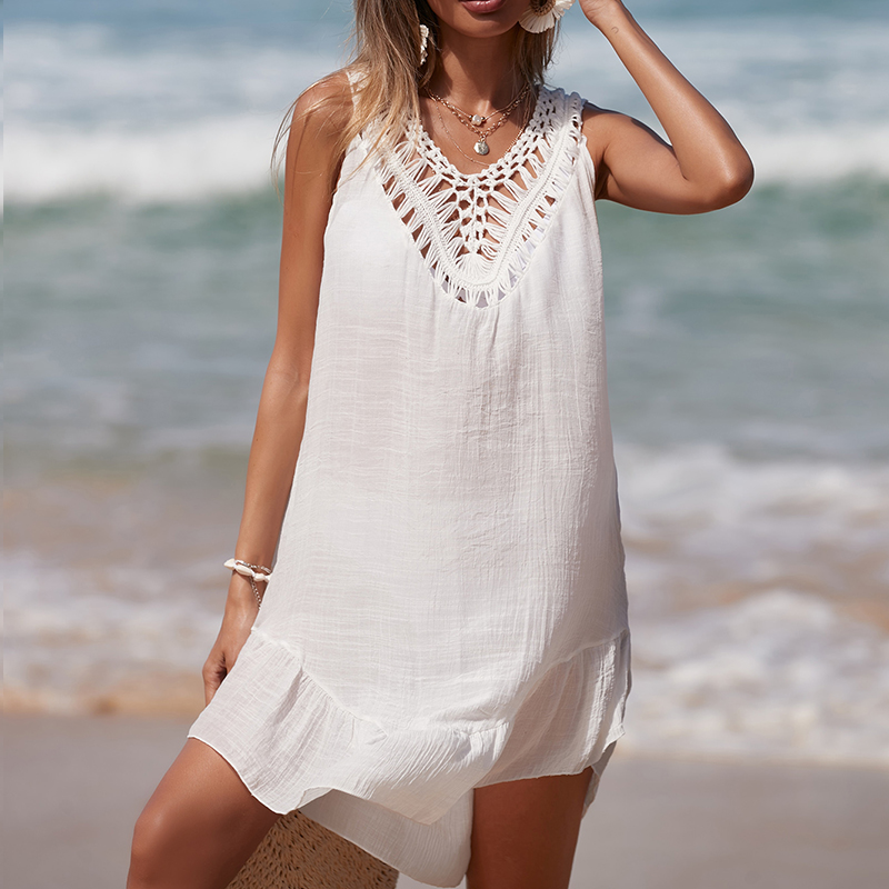 Women V-Neck Backless Hollow O - Summer Clothing Colors 评论和价格