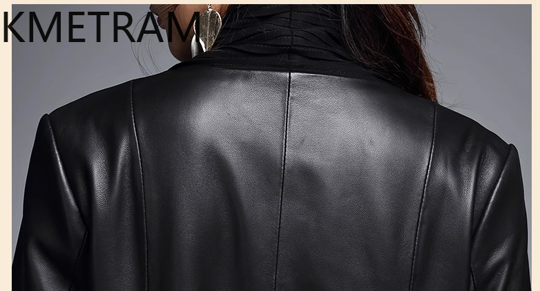 Genuine Leather Jacket Woman R - Quality Summer Clothing For Women 评论和价格
