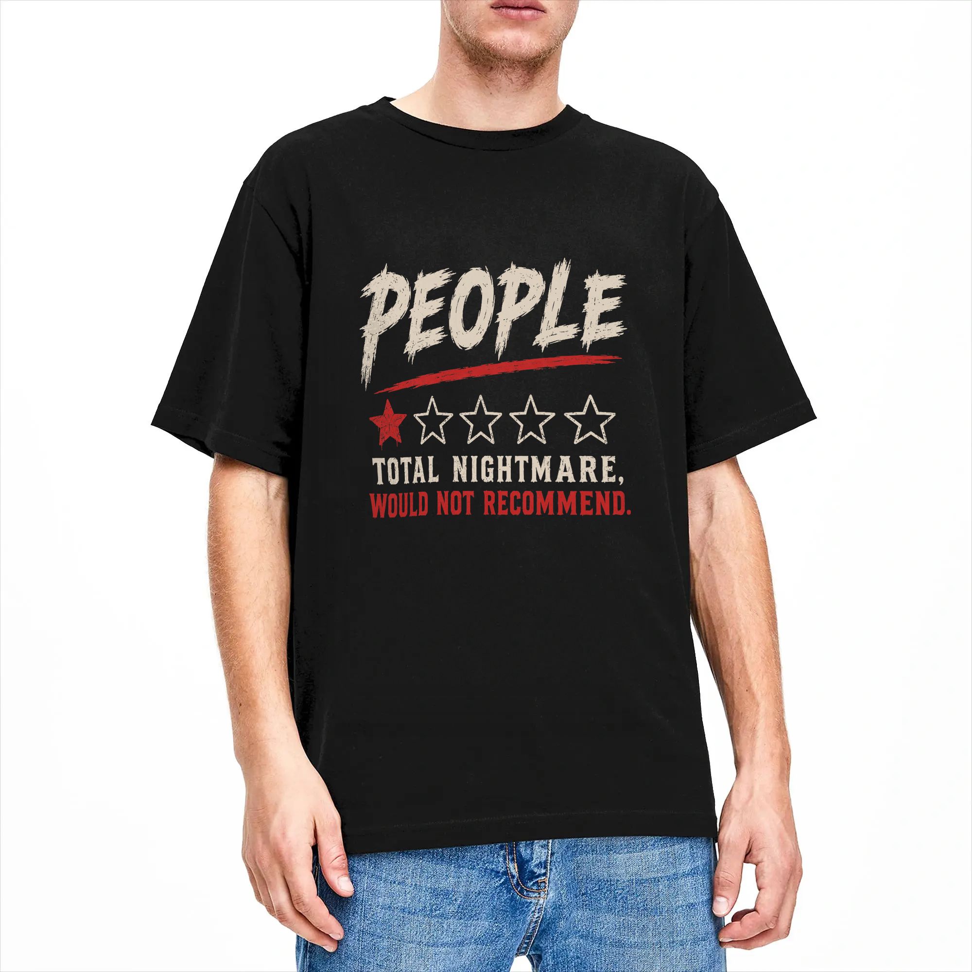 Men Women's T-Shirt People One - Summer Clothing Recommendations 评论和价格