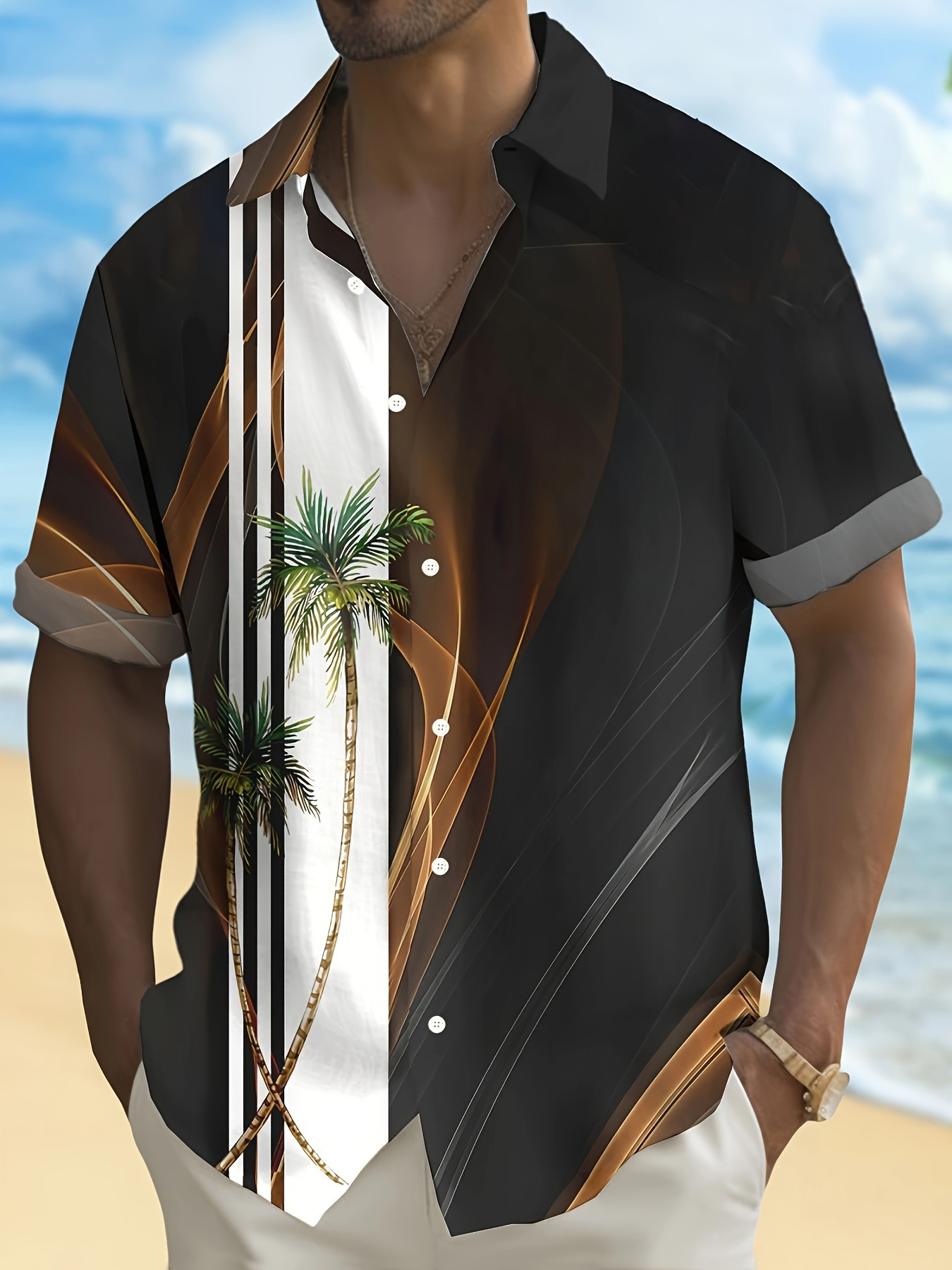 Hawaii Men's Shirt Summer Litt - Summer Duck Clothing 评论和价格