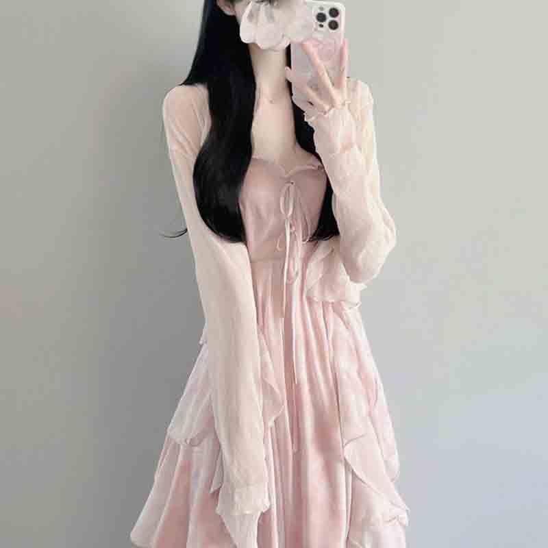 Spring Autumn New Sweet Girls  - Summer Clothing Set For Girls 评论和价格