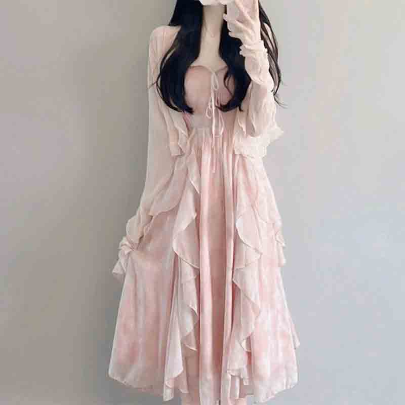 Spring Autumn New Sweet Girls  - Summer Clothing Set For Girls 评论和价格