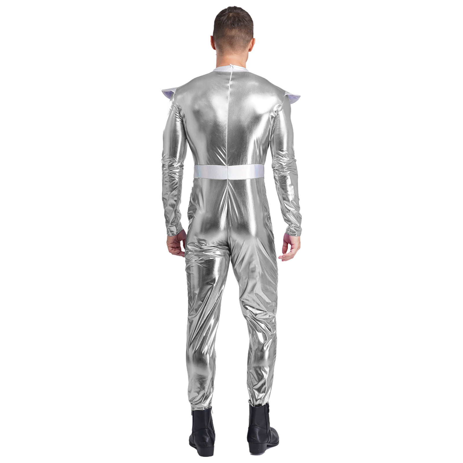 Silver Adults Alien Cosplay Co - Summer Vacation Clothing Men 评论和价格