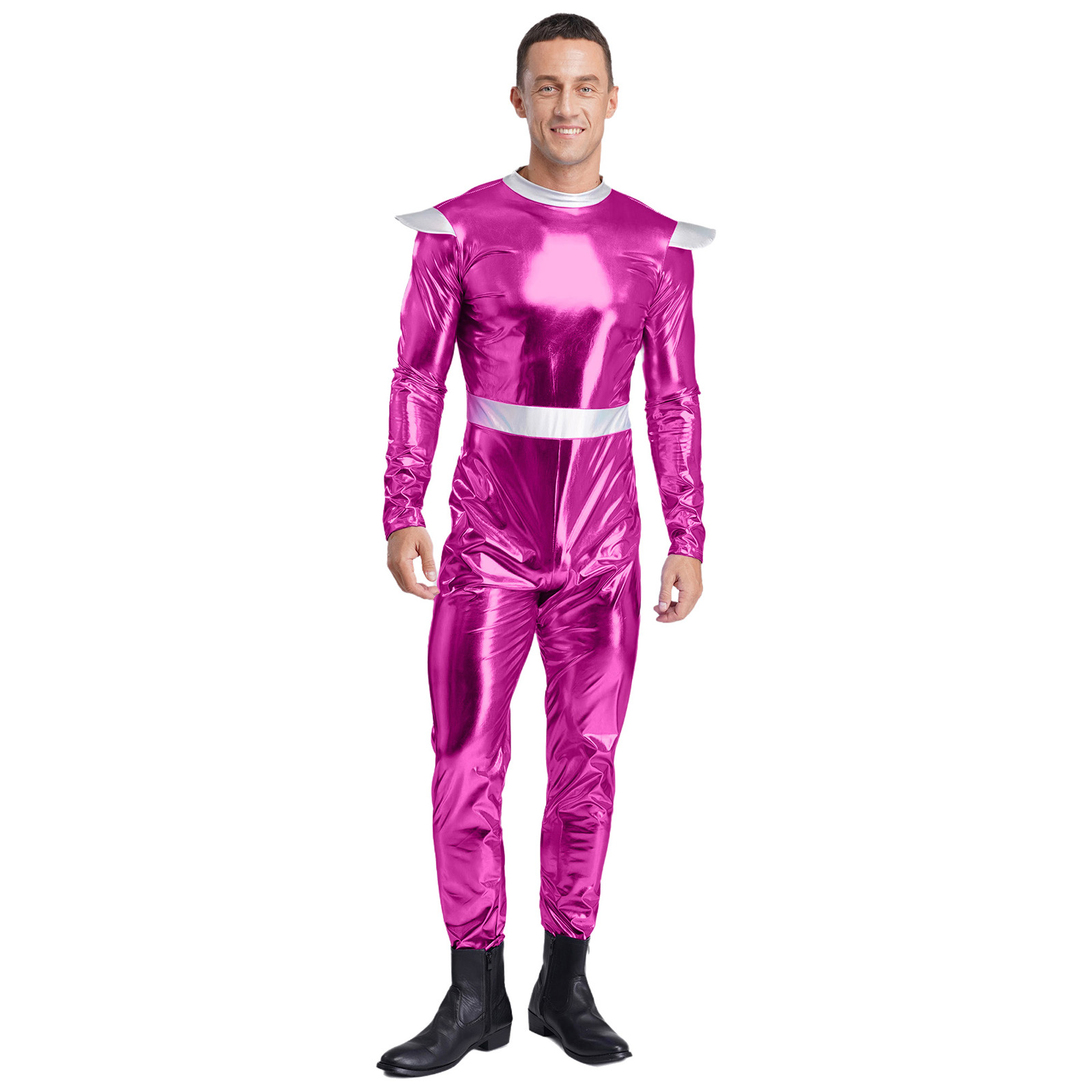 Silver Adults Alien Cosplay Co - Summer Vacation Clothing Men 评论和价格