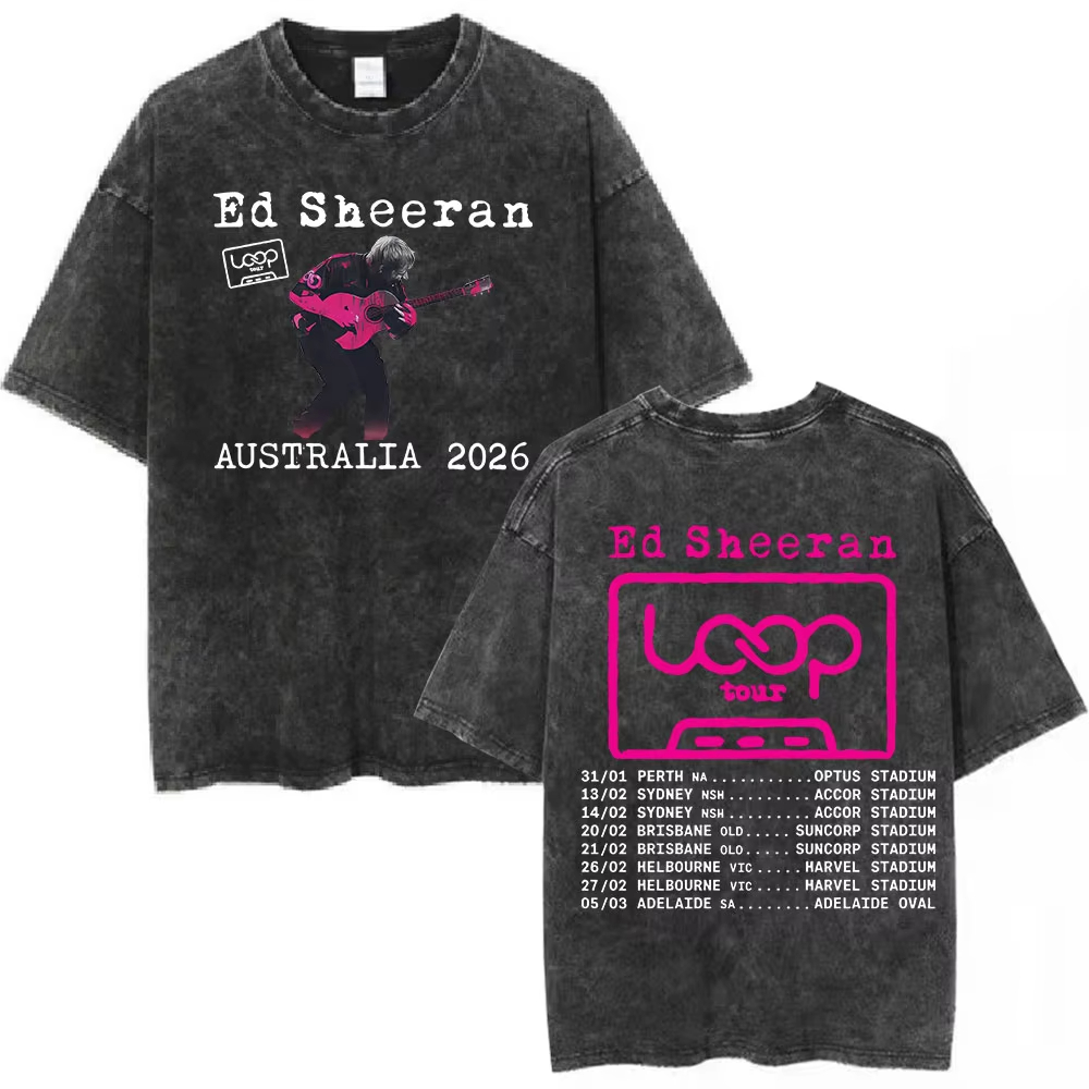 Ed Sheeran Loop Tour Australia - Summer Clothing Australia 评论和价格