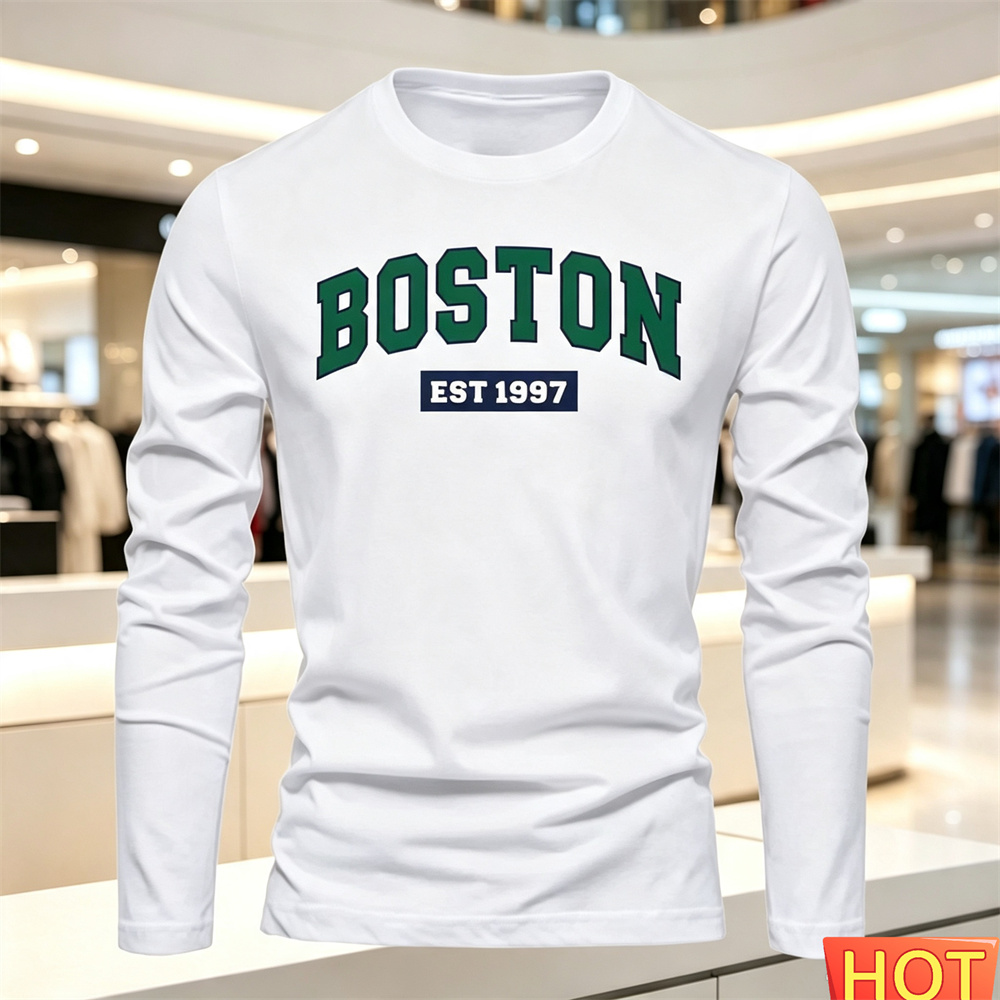 Autumn Summer Men's long sleev - Summer Clothing Trends 评论和价格