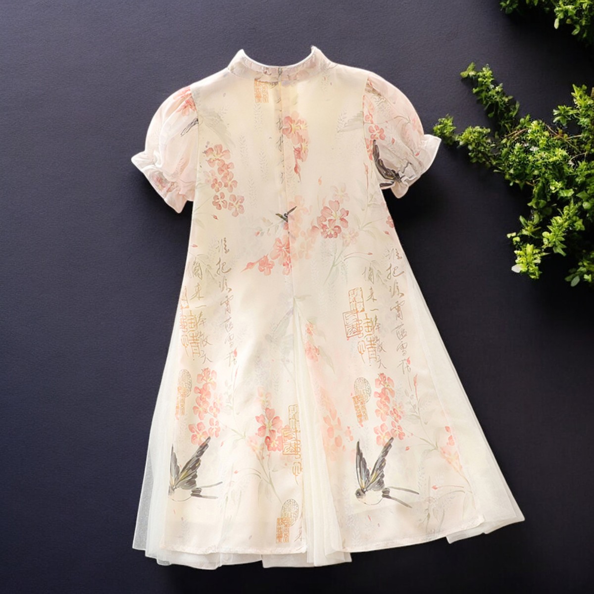 Baby Kids Floral Dresses for G - Summer Clothing Teen Girls 评论和价格