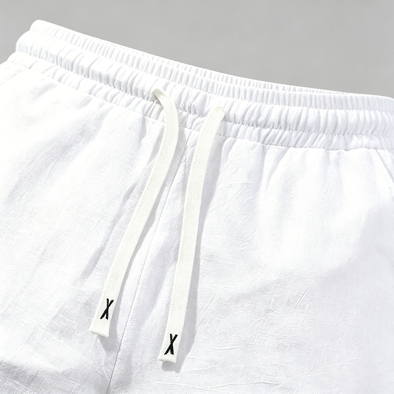 Men Linen Blend Cargo Shorts S - Linen Shorts Men 评论和价格