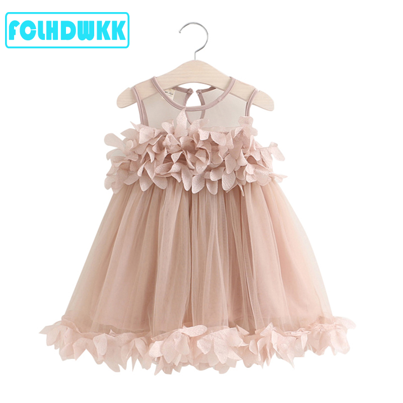 Baby Girls Dress Summer Flower - Summer Line Clothing Brand 评论和价格