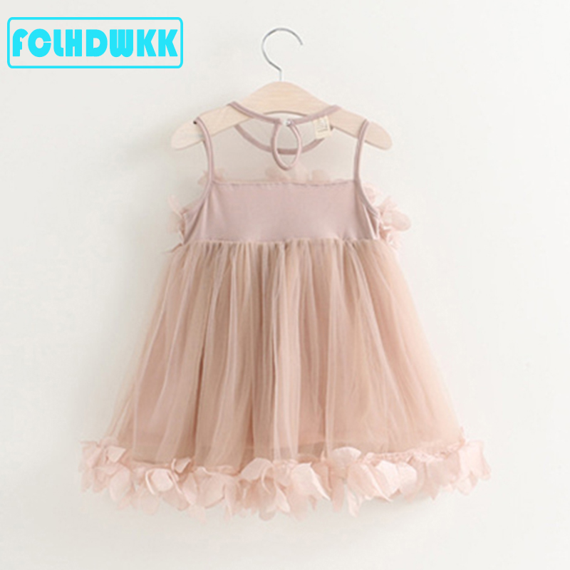 Baby Girls Dress Summer Flower - Summer Line Clothing Brand 评论和价格
