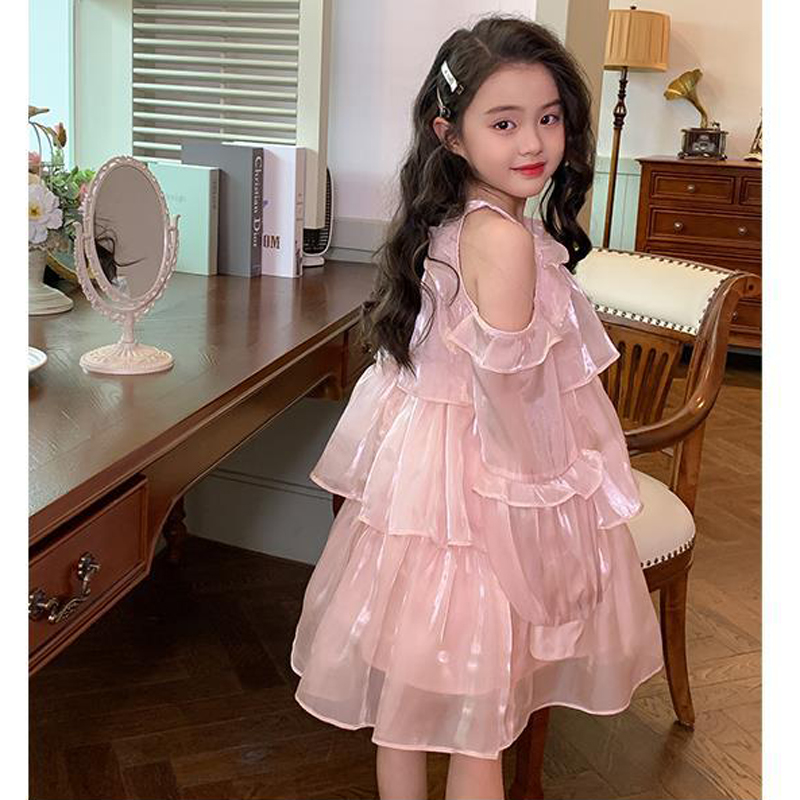 2025 Summer New Girls Dress Pi - Summer Clothing Teen Girls 评论和价格