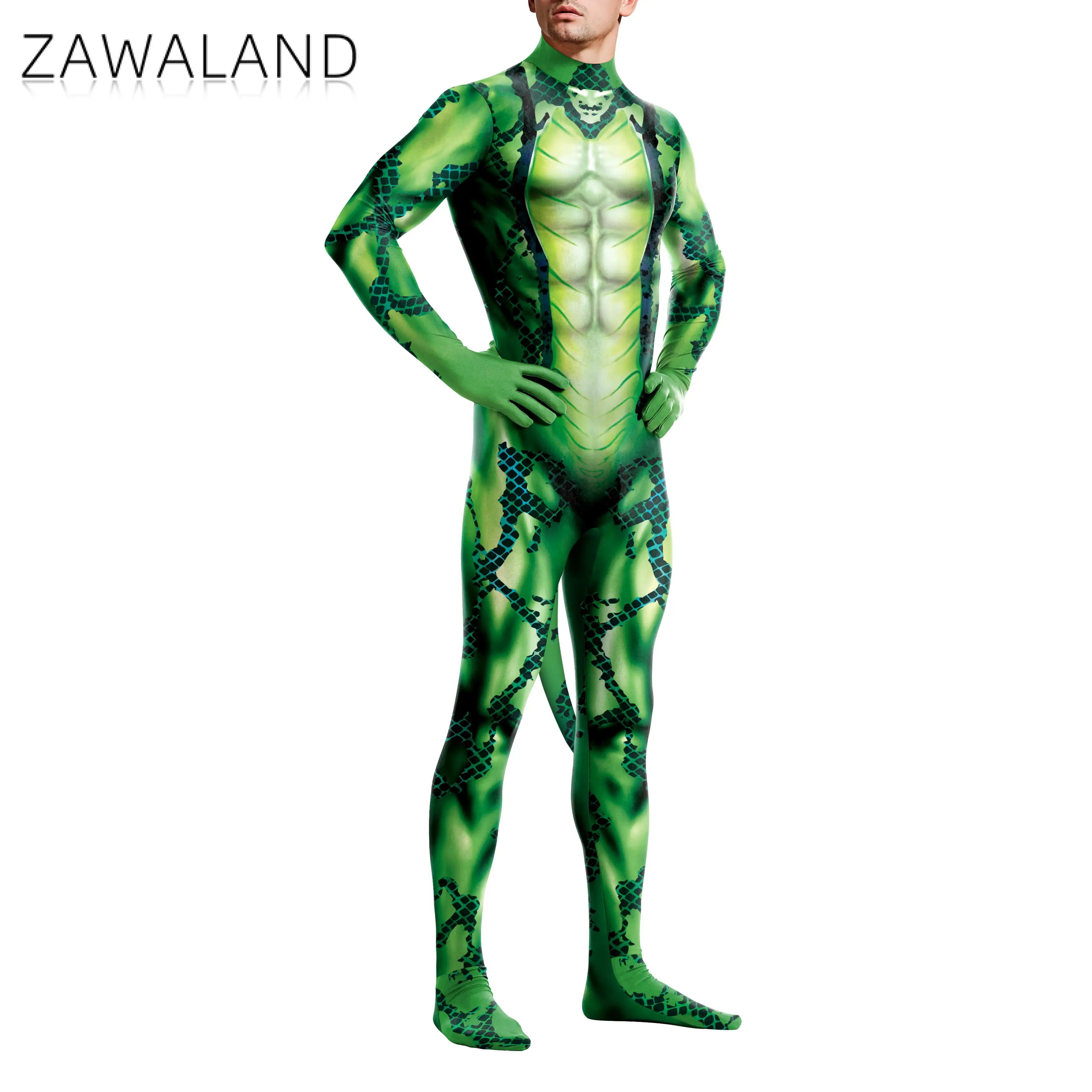 Zawaland Snake Dragon Men Cost - Summer Vacation Clothing Men 评论和价格