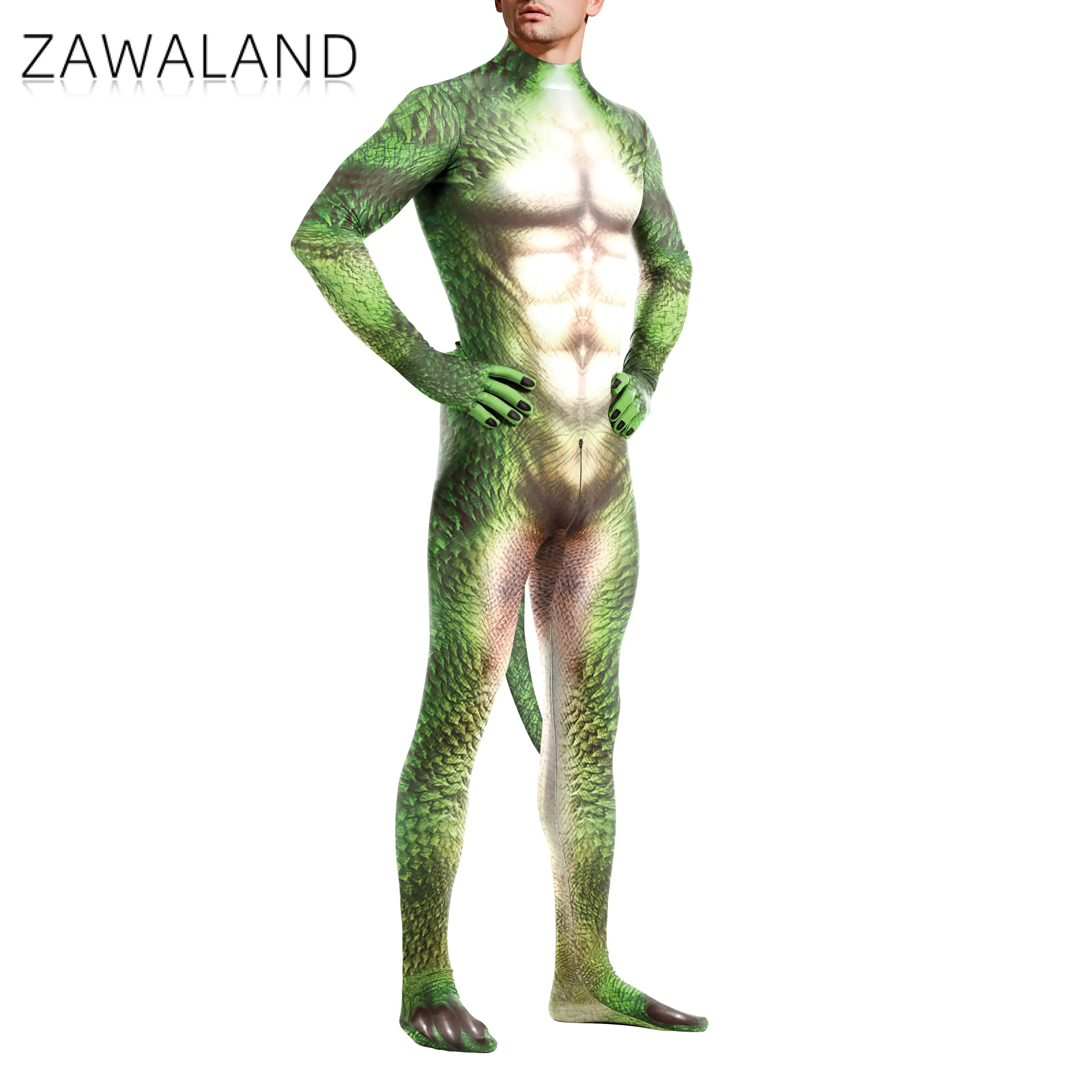 Zawaland Snake Dragon Men Cost - Summer Vacation Clothing Men 评论和价格