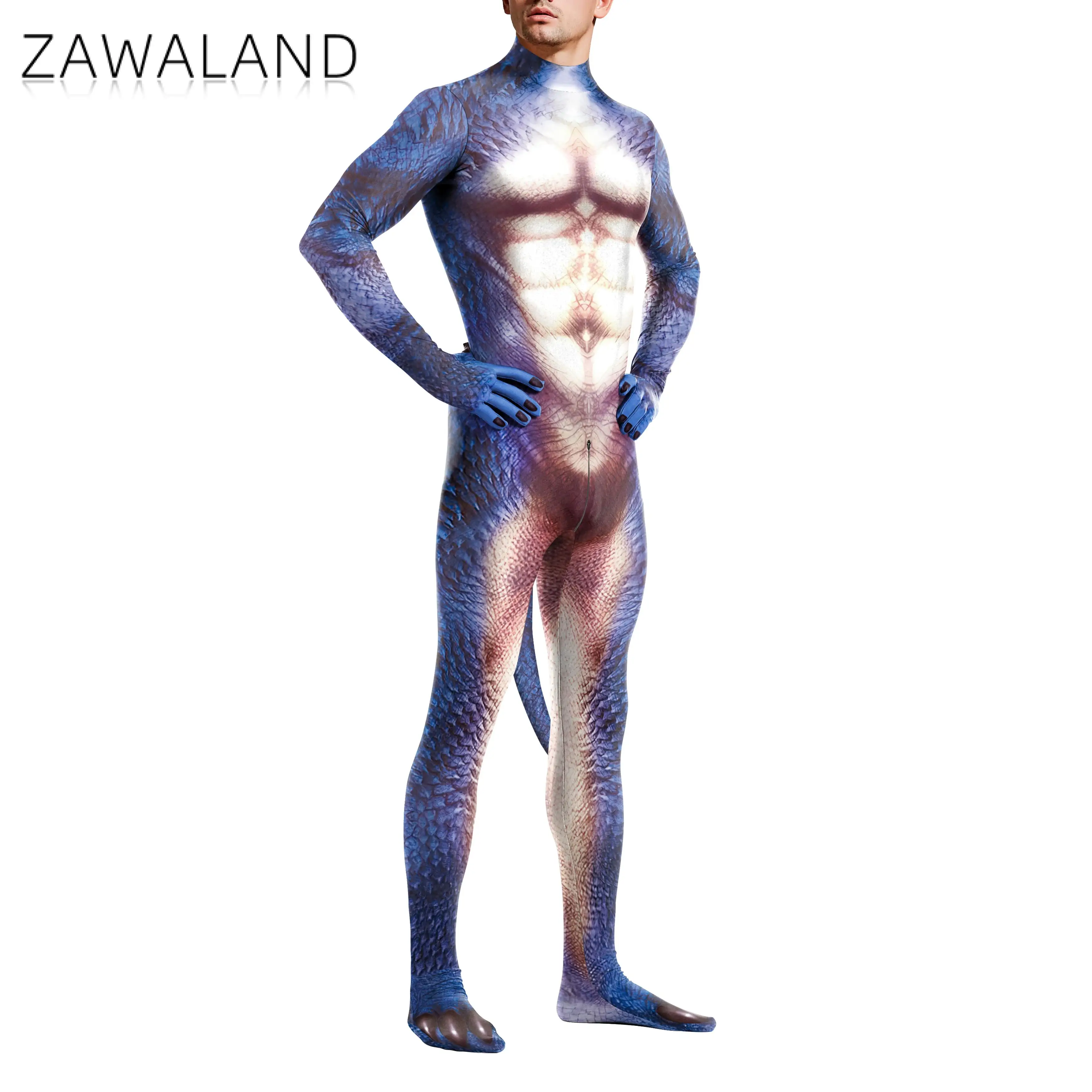 Zawaland Snake Dragon Men Cost - Summer Vacation Clothing Men 评论和价格