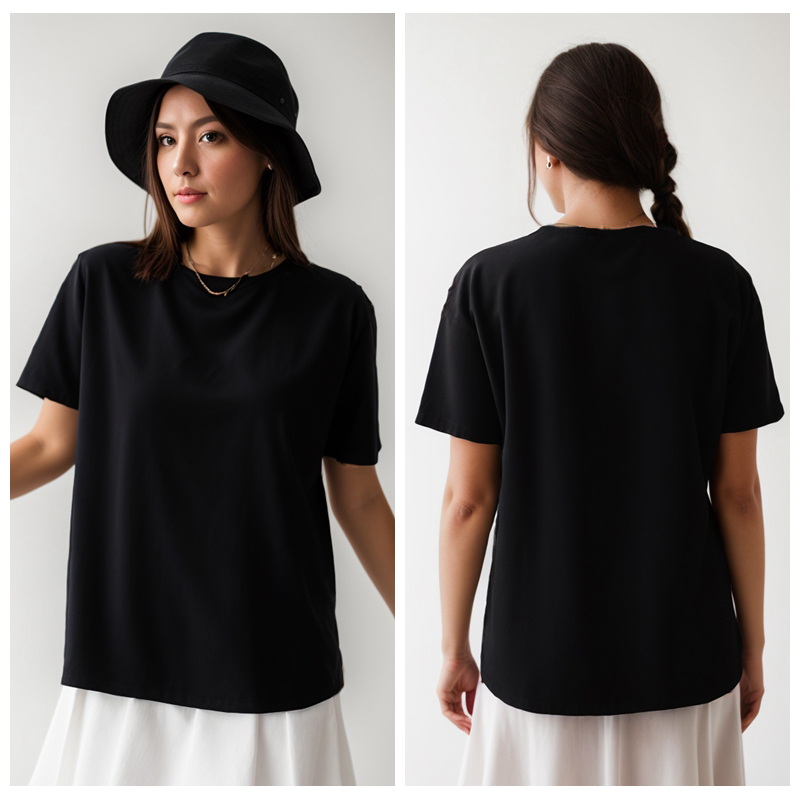 Cotton Plus Size Short Sleeve  - Quality Summer Clothing For Women 评论和价格