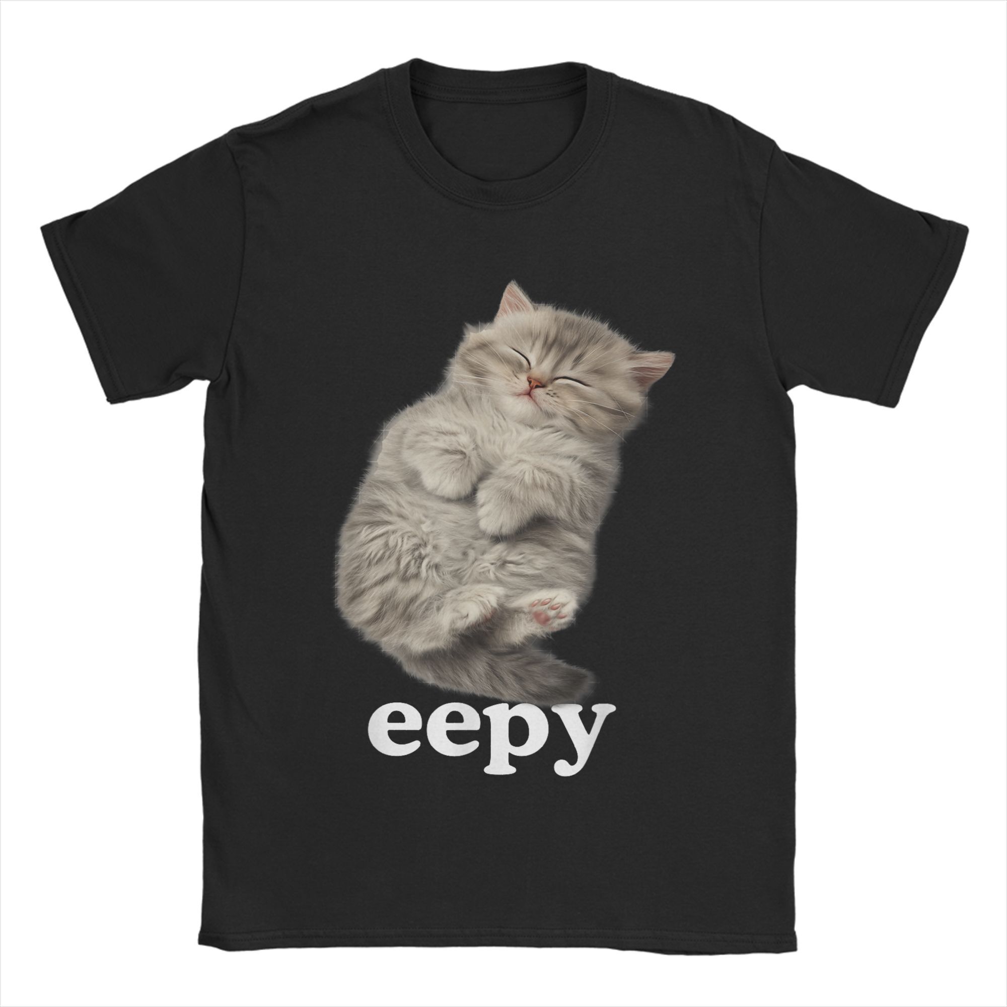 Women T-Shirt Eepy Cat Sleepy  - Summer Clothing Ideas For Women 评论和价格