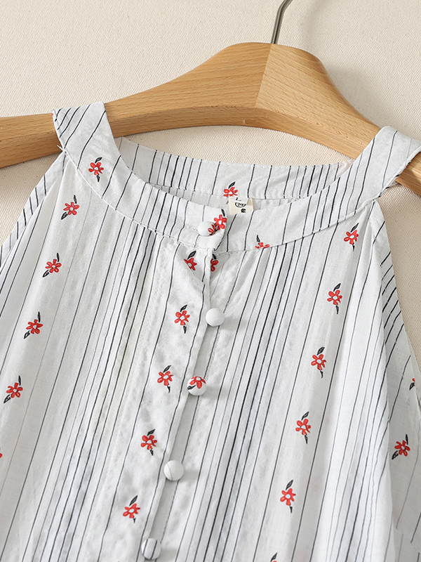 Elegant A-Line Dress Floral Pr - Summer Line Clothing Brand 评论和价格