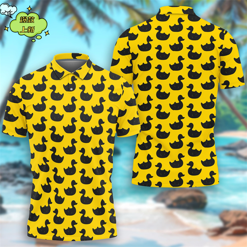 Cute Yellow Duck 3D Printing P - Summer Duck Clothing 评论和价格