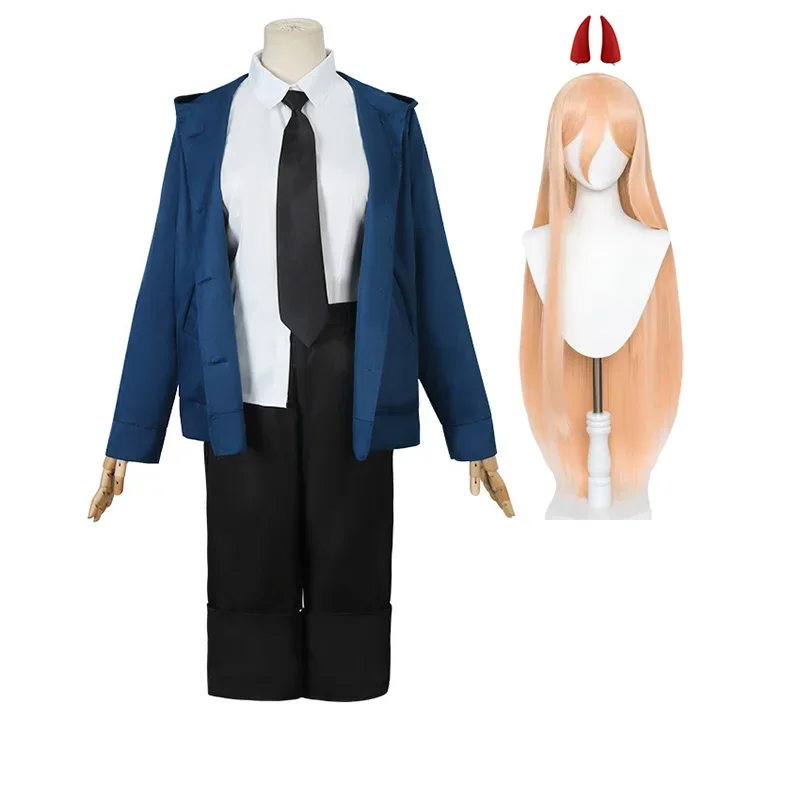 Power Cosplay Chainsaw Man Cos - Summer Vacation Clothing Men 评论和价格