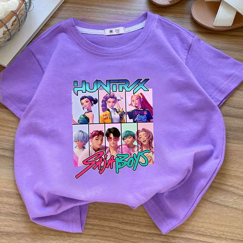 Summre Girl KPOP Demon Hunters - Summer Clothing Toddler 评论和价格
