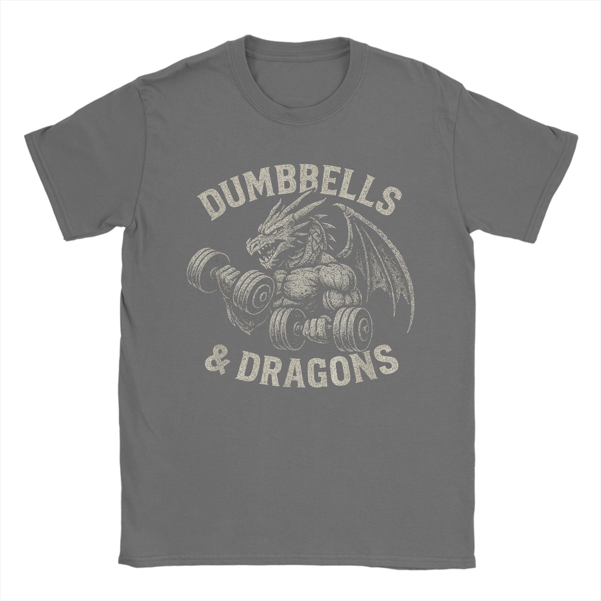 Dumbbells and Dragons Gym T-Sh - Summer Clothing Ideas For Women 评论和价格