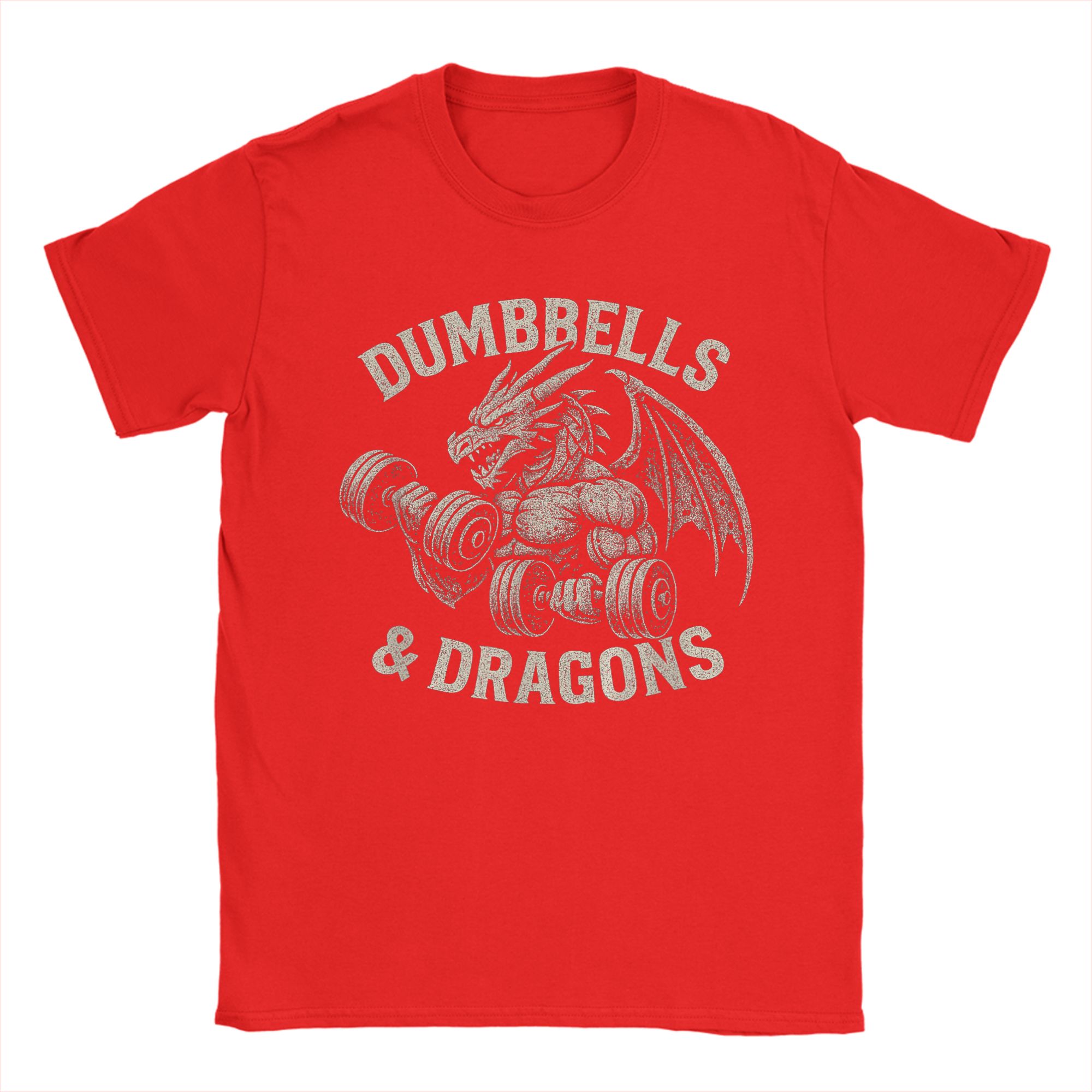Dumbbells and Dragons Gym T-Sh - Summer Clothing Ideas For Women 评论和价格