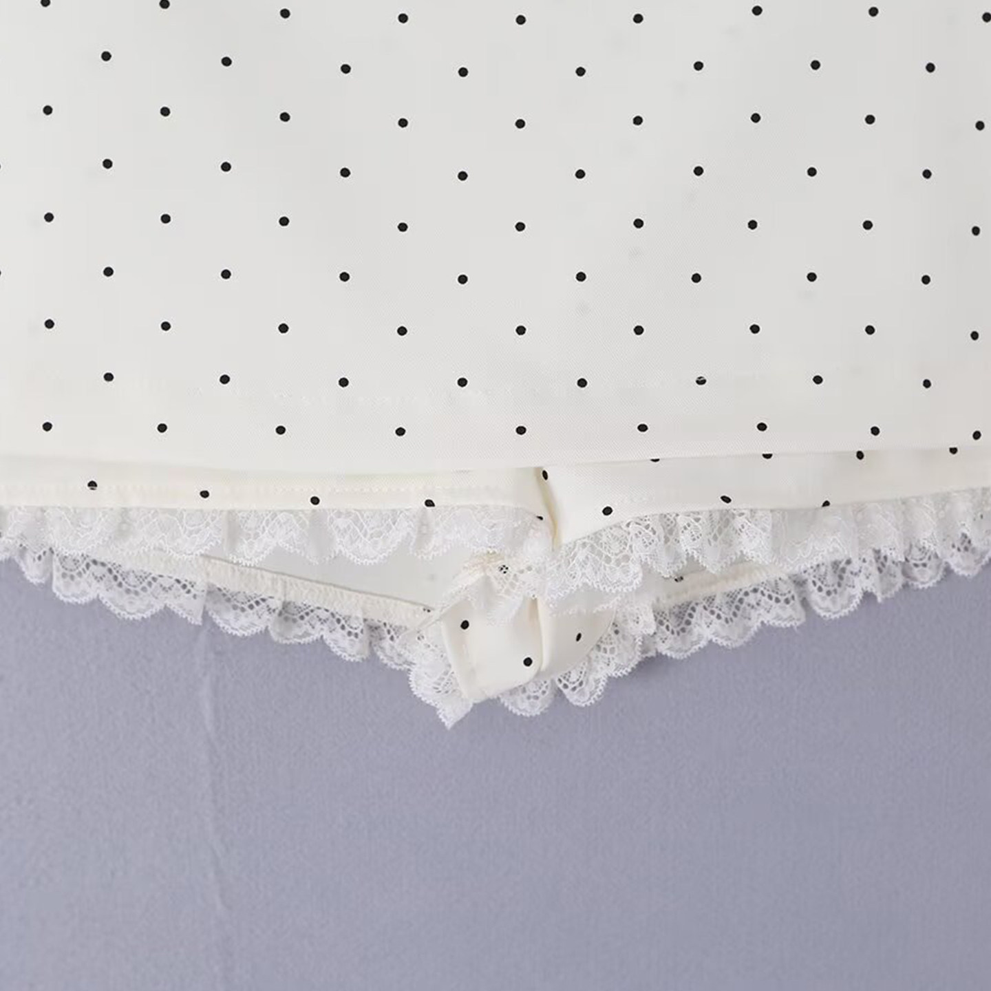 Fashionable Polka Dot Lace A-L - Summer Line Clothing Brand 评论和价格