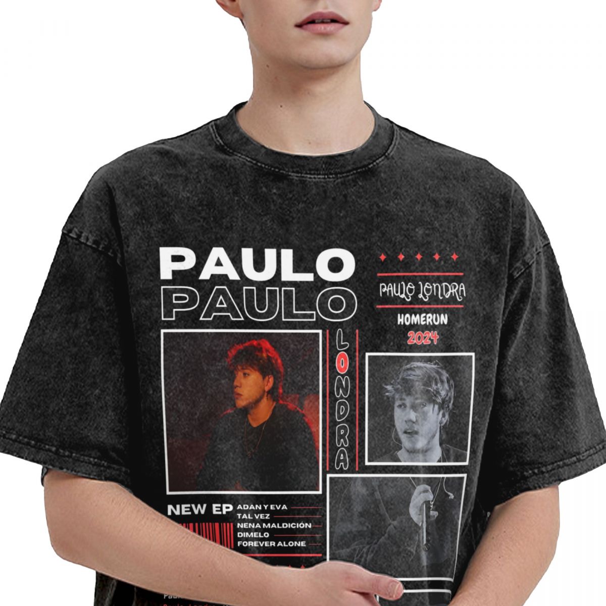 Men Women T-Shirt Paulo Londra - Summer Clothing Ideas For Women 评论和价格