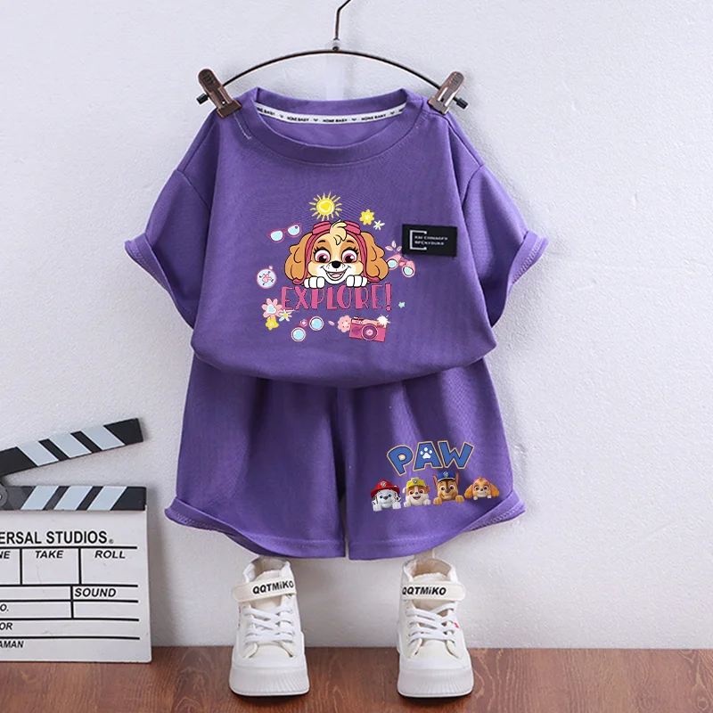 2Pc Paw Patrols T Shirt Chase  - Summer Clothing Toddler 评论和价格