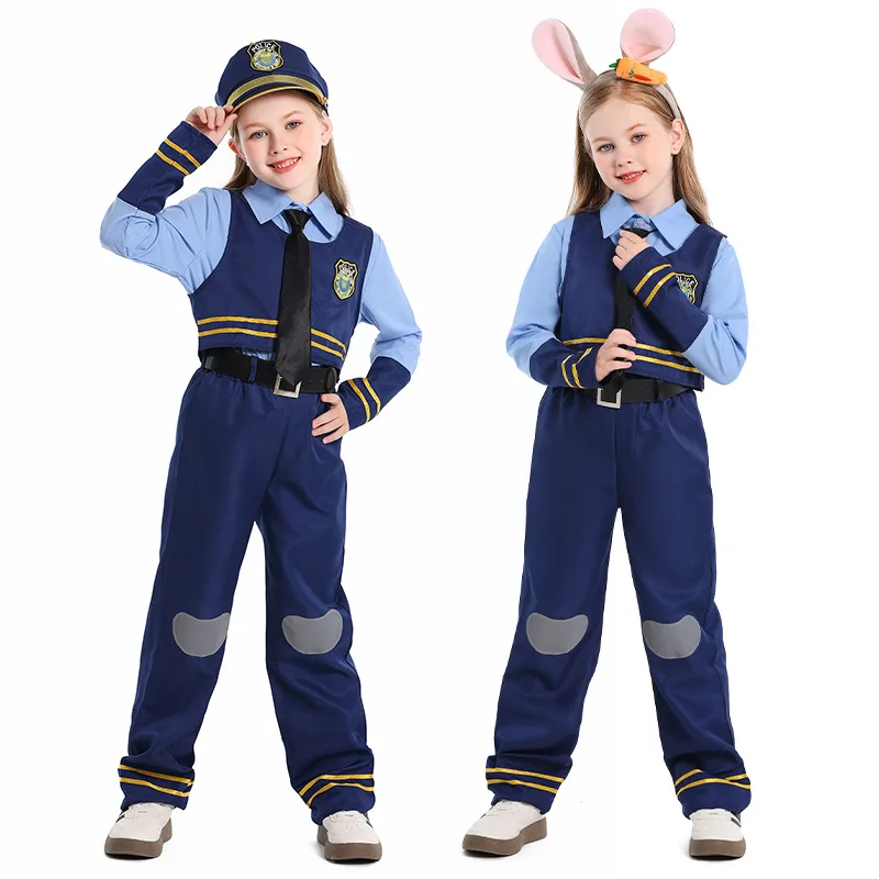 Girls Cosplay Judy Hopps Polic - Summer Vacation Clothing Men 评论和价格