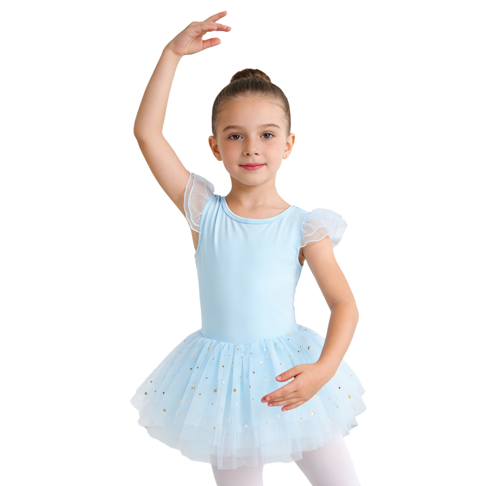 Summer Kids Dress Tutu Balleri - Summer Clothing Set For Girls 评论和价格