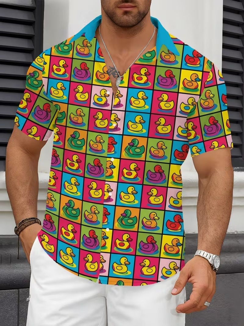 2026 New Korean Fashion Hawaii - Summer Duck Clothing 评论和价格