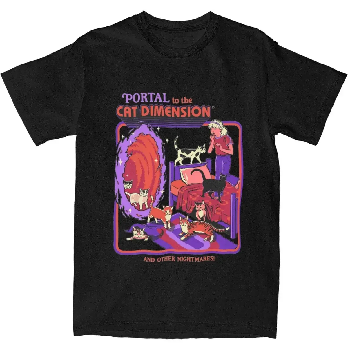 Cat Dimension Vintage Horror D - Summer Clothing Ideas For Women 评论和价格