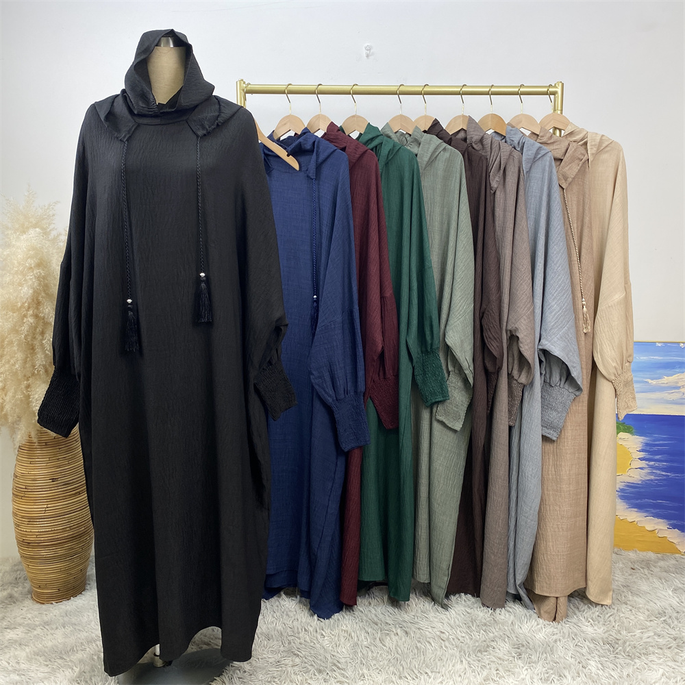 Women 12 Colors Abayas Muslim  - Summer Clothing Colors 评论和价格